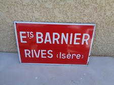 Plaque émaillée ancienne