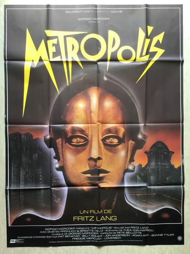 Metropolis affiche originale - affiche,