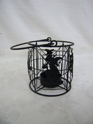 Halloween candle holder - halloween, holder,