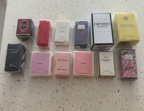 Boxed perfume miniatures mixed - boxed,