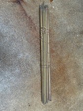 22 BARRES D ESCALIER en laiton L=0.90cm