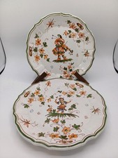 Lot de 2 Assiettes Moustiers