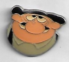 pin's bd les bidochon signé coinderoux (binet fluide glacial)