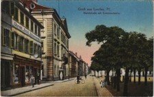 CPA AK Landau Marktstrasse m