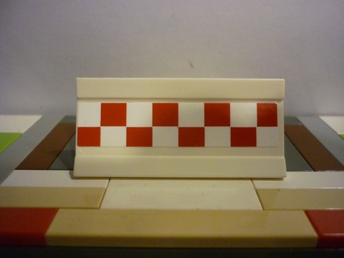 Lego white hinge panel - lego,