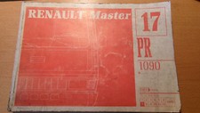 Renault MASTER T28 au T35D + turbo - 1981 à 1997 + : catalogue pièces PR1090-17