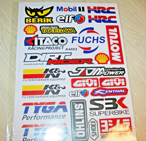 Autocollant sponsors berik - ,