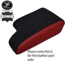 Noir & Rouge Foncé Cuir