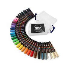 Lot de 33 marqueurs de couleur