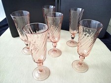 6 Flutes à champagne Luminarc  Modèle Rosaline
