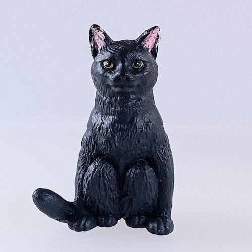 Chat noir figurine - -,