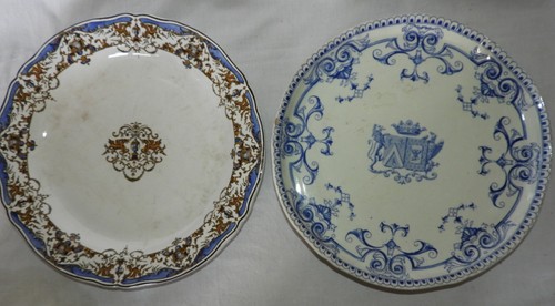 Lot plats gien anciens - de, 2