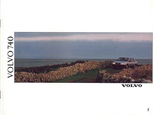 Catalogue brochure volvo 740 - volvo,