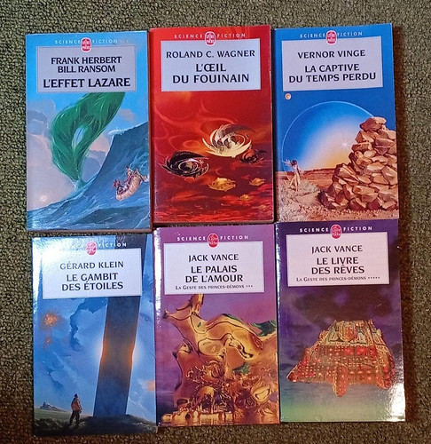 Lot romans science fiction - lot,