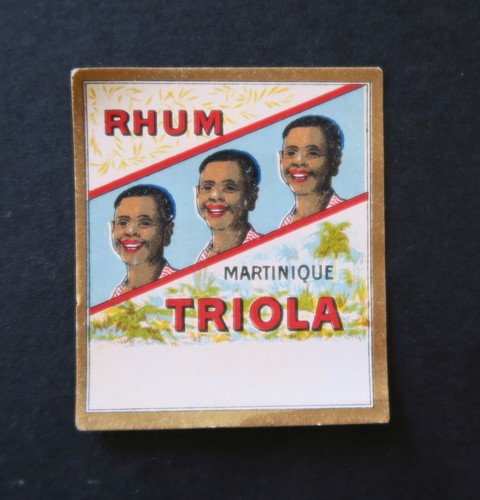 étiquette rhum triola - Étiquette,
