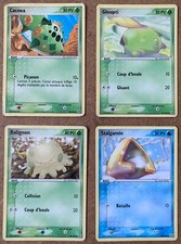 Lot de 4 cartes Pokémon EX