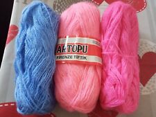 Lot de 3 Pelotes entamées en Parfait état