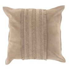 Coussin Déco Carré Cuir