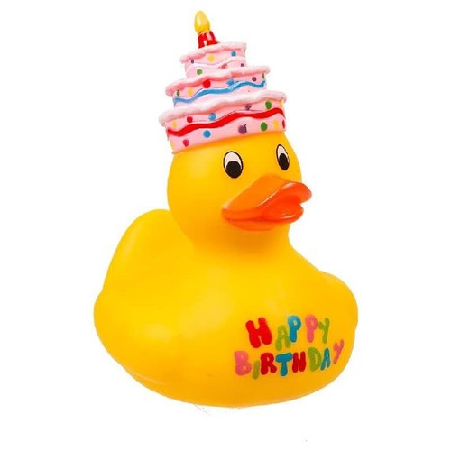 Canard plastique jaune - plastique,