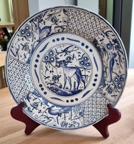 Assiette espagnole faïence - assiette,