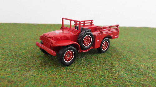 Dodge 4x4 pompiers - dodge, échelle