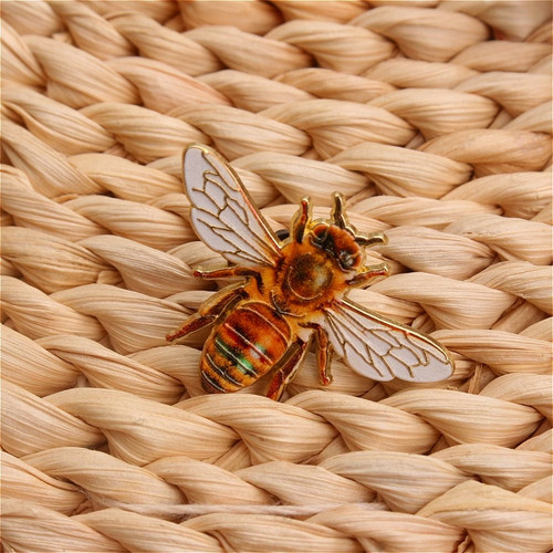 Bijou abeille emaillée pin s - bijou,
