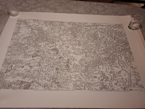 Carte ancienne - , (réédition)
