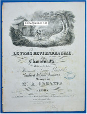 1830 HARPE PARTITION LE TEMPS