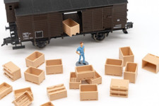 Caisses bois palox - palox, 1:87