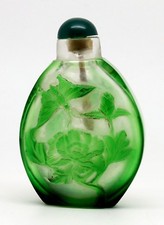 Tabatière chinoise en verre