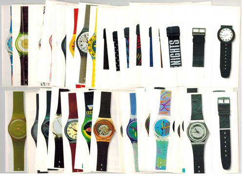 Swatch collection lot 52 - -,