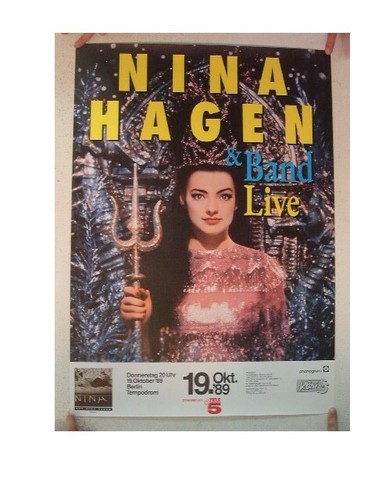 Poster nina hagen and - nina,