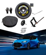 Roue de secours Galette 16" pour TOYOTA YARIS 5 écrous + Cric Clé Vis et Housse
