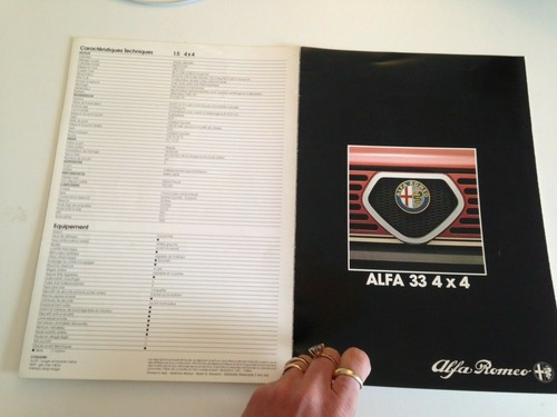 Alfa romeo - 4x4, rare