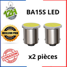 BA15S LED P21W BLANC Bulb Ampoule 6000K FEUX DE RECUL Voiture Auto Moto X2PIECES