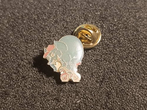 Pin éléphant bleu vélo - bleu,
