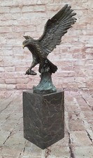 Chauve Aigle Bronze Sculpture