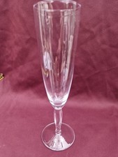 Superbe Flute A Champagne En Cristal Daum Sully