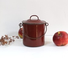 Gamelle d'ouvrier ronde en