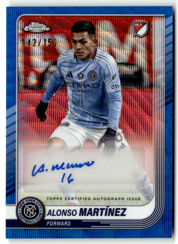 Topps chrome mls 2025 blue - mls,