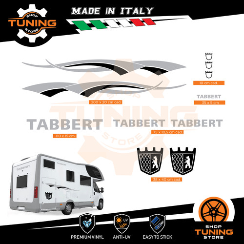 Autocollants camper kit - autocollants,