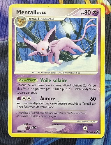 Carte pokémon mentali 100 - mentali, 18/100