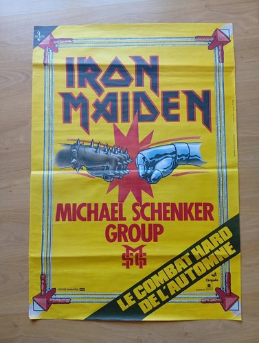 Affiche concert originale iron - affiche,