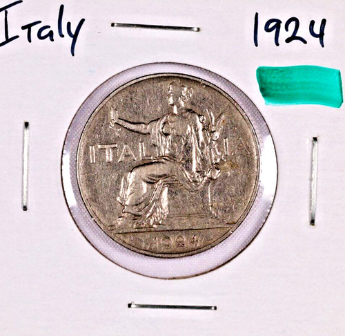 1924 italy lira king victor - lira,