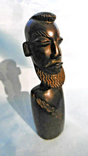 buste africain scupte en ebene ? 
