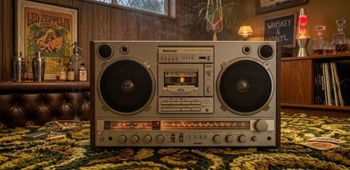 National 7000 boombox radio - rx-7000,