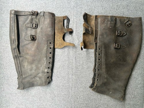 Rare guêtres bottes - rare, anglaise