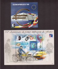 FR  LOT 2 BLOCS CNEP n° 29 et 30** de 1999   SUP Cote = 24 €