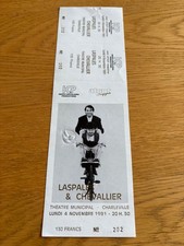 billet ticket place de concert