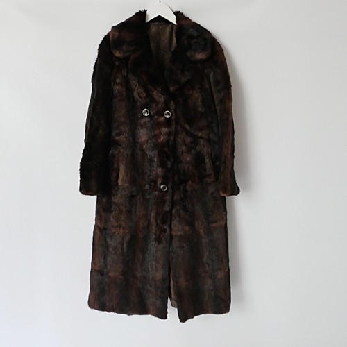 Veste manteau vison - manteau, en